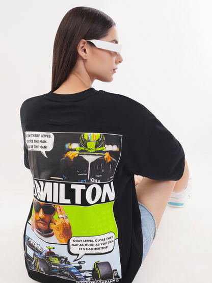 LEWIS HAMILTON OVERSIZED T-SHIRT