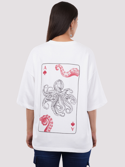 ACE OF SPADES OVERSIZED T-SHIRT