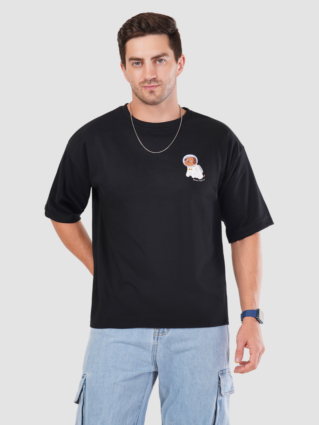 SPACE DOG OVERSIZED T-SHIRT