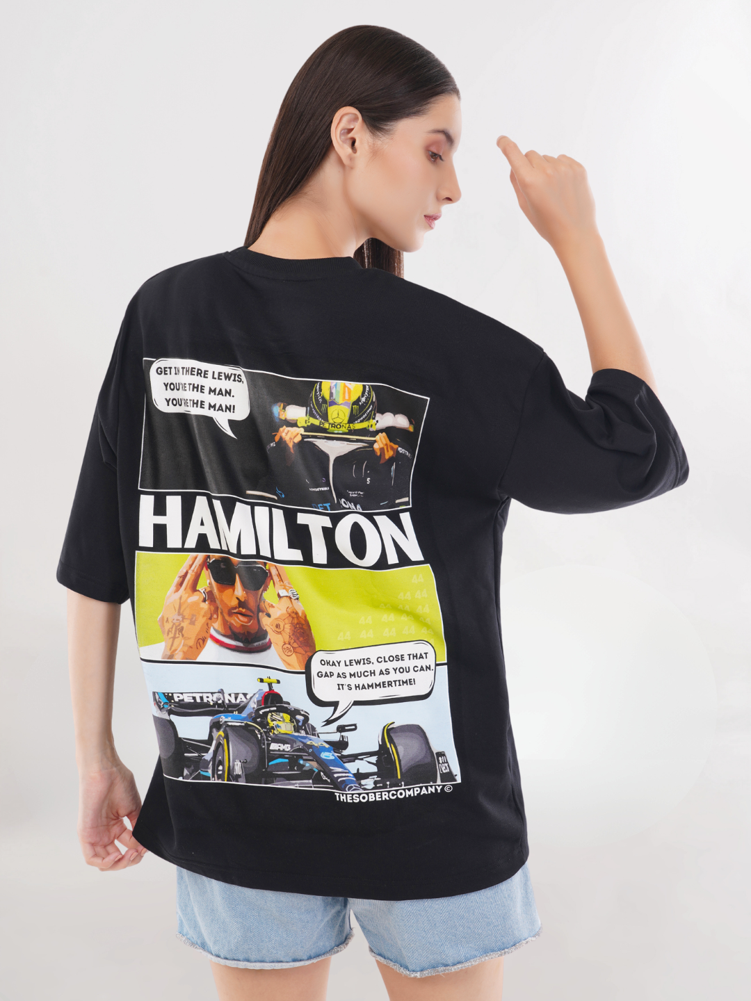 LEWIS HAMILTON OVERSIZED T-SHIRT