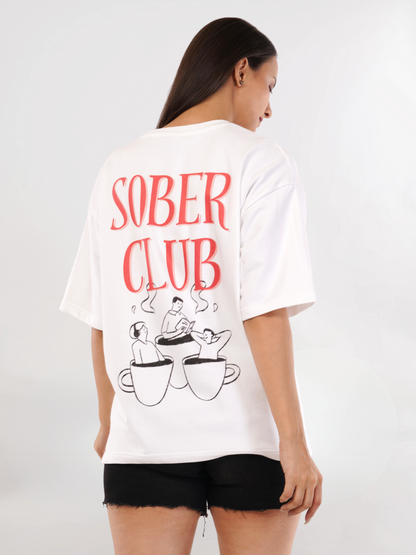 SOBER CLUB OVERSIZED T-SHIRT