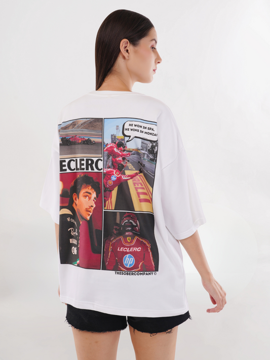 CHARLES LECLERC OVERSIZED T-SHIRT