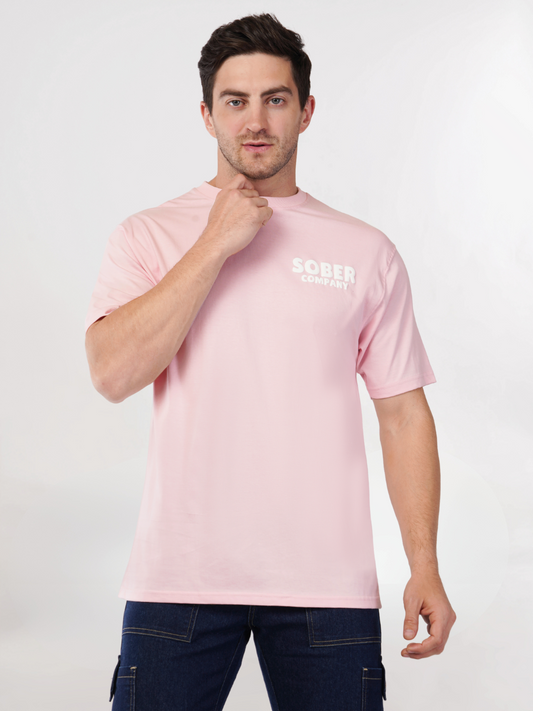 BABY PINK OVERSIZED T-SHIRT