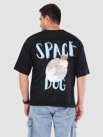 SPACE DOG OVERSIZED T-SHIRT