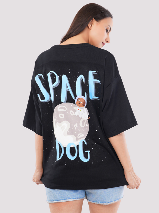 SPACE DOG OVERSIZED T-SHIRT