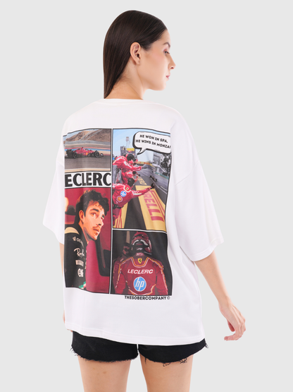 CHARLES LECLERC OVERSIZED T-SHIRT