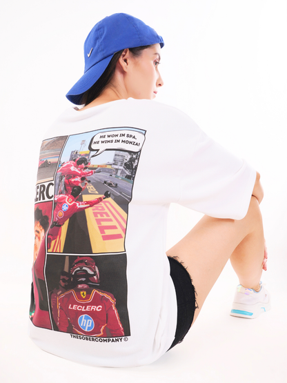 CHARLES LECLERC OVERSIZED T-SHIRT