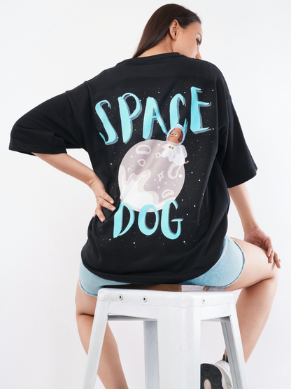 SPACE DOG OVERSIZED T-SHIRT