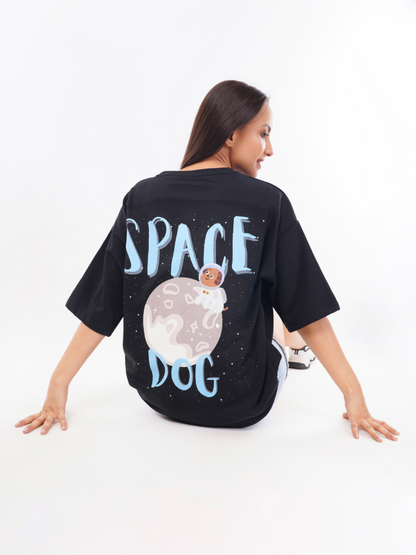 SPACE DOG OVERSIZED T-SHIRT