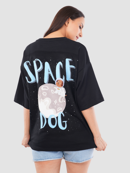 SPACE DOG OVERSIZED T-SHIRT