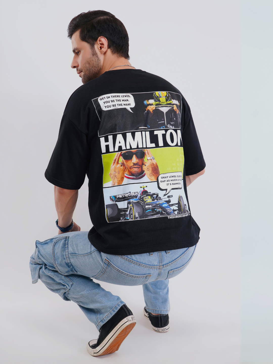 LEWIS HAMILTON OVERSIZED T-SHIRT