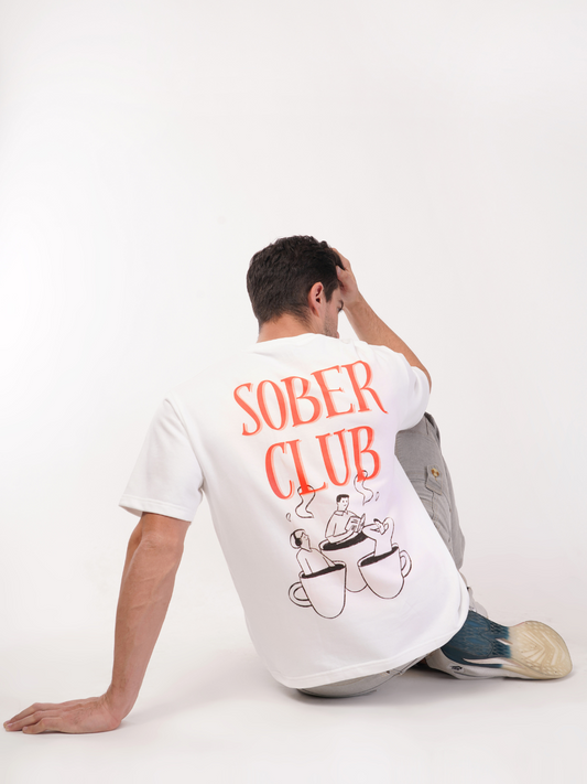 SOBER CLUB OVERSIZED T-SHIRT