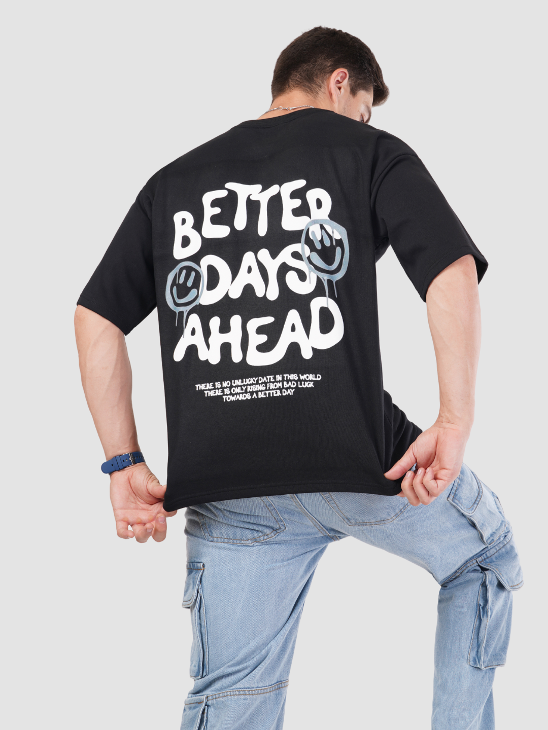 BETTER DAYS AHEAD OVERSIZED T-SHIRT