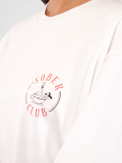 SOBER CLUB OVERSIZED T-SHIRT