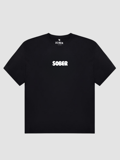 NEVER SOBER UP OVERSIZED T-SHIRT